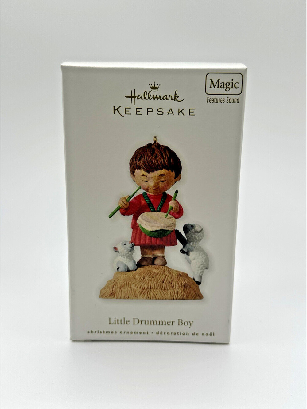 2010 Hallmark Ornament Little Drummer Boy QXG3036 w-Magic Sound
